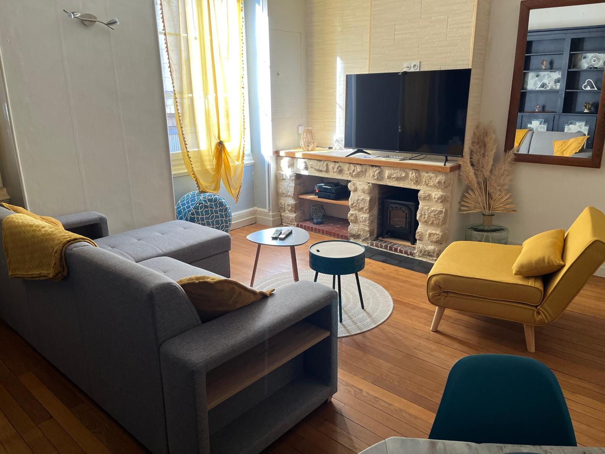 Les Avatars Apartment Saint-Amand-Mont-Rond Bagian luar foto